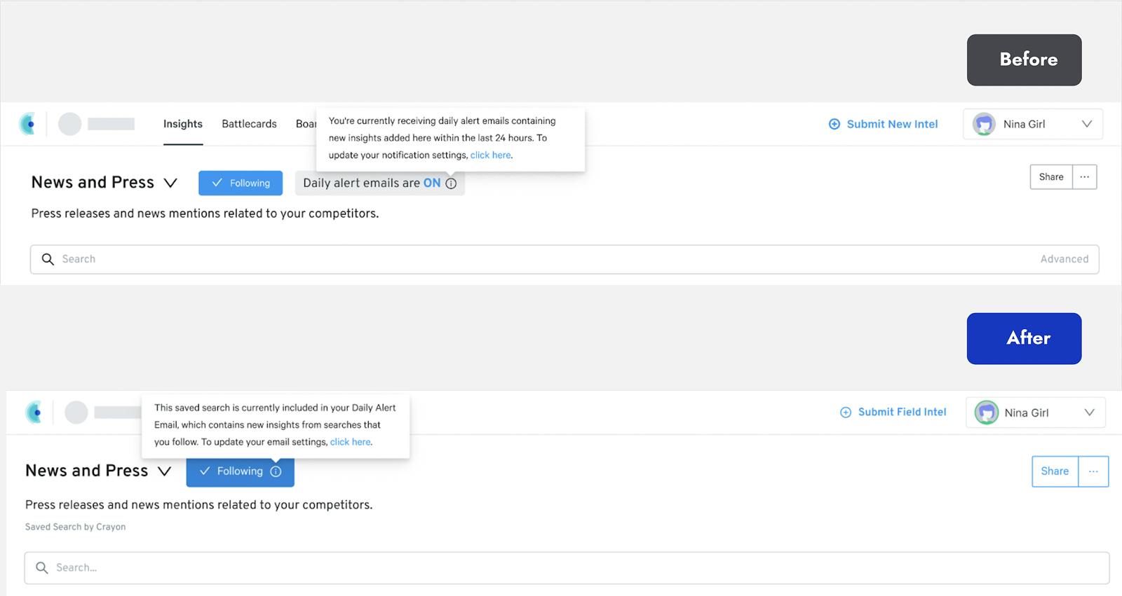 Crayon user testing 2